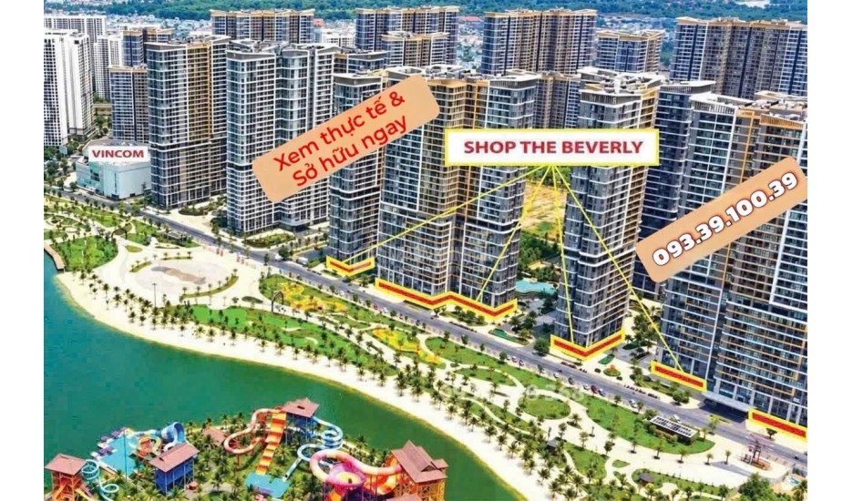 Một mặt bằng hai chiến lược Shophouse Beverly Vinhome Quận 9 lời ngay 5%: từ 129 triệu/m2